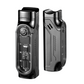 Briquet rechargeable à triple flamme pour cigares