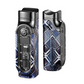 Briquet rechargeable à triple flamme pour cigares