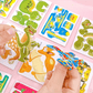 Puzzle 3D éducatif de dessins animés