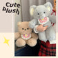 Peluche créative adorable en forme d'animal