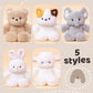 Peluche créative adorable en forme d'animal