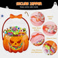 🎃❄️Summerfresh : 50 % de réduction !🍬Lot de 20 sachets de friandises d'Halloween en forme de citrouille – Sachets transparents refermables avec poignées, parfaits pour les cadeaux d'anniversaire
