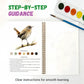 Cahier d'exercices d'aquarelle pour débutants avec 16 couleurs de peinture