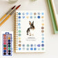 Cahier d'exercices d'aquarelle pour débutants avec 16 couleurs de peinture