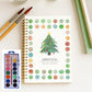 Cahier d'exercices d'aquarelle pour débutants avec 16 couleurs de peinture