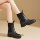 🔥 50 % de réduction ✨Bottes Mi-mollet Imperméables et Antidérapantes à Semelles Épaisses