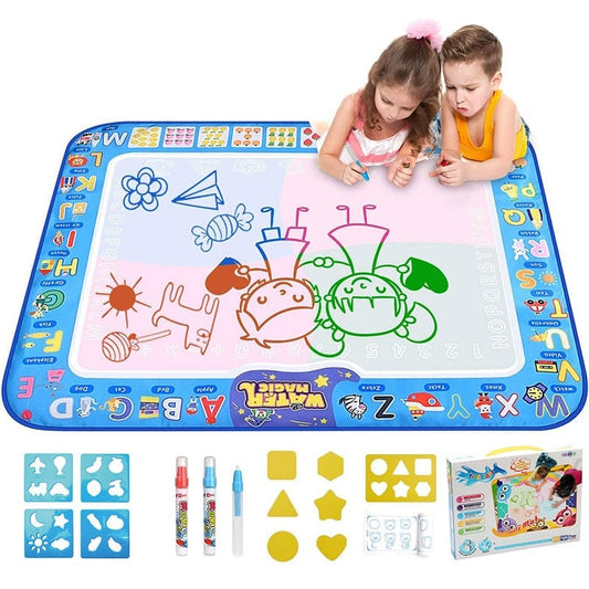 🎨 Promotion du dernier jour : 50 % de réduction 💕 Tapis de dessin aquatique « Water Doodle », tapis de peinture aquatique, jouet éducatif réutilisable et sans salissures pour les enfants