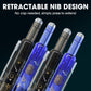 Stylo-Plume Rétractable à Séchage Rapide