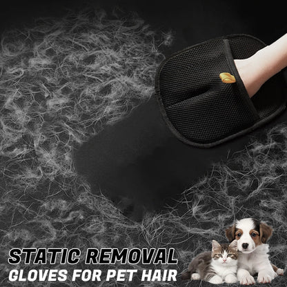 Gants anti-statiques pour poils d'animaux