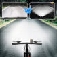 Phare avant rechargeable étanche pour vélo avec clip