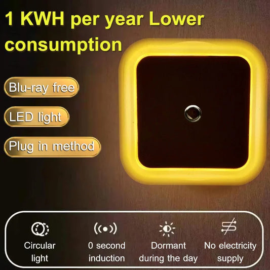 Lampe à économie d'énergie avec capteur de contrôle intelligent à LED
