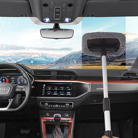 Outil extensible pour nettoyer les pare-brise