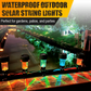 Guirlande lumineuse solaire étanche pour l'extérieur