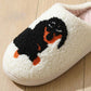 📢📢50 % de réduction！！🐕 Chaussons d'intérieur mignons et chauds pour femmes