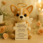 🐾👼 Souvenir Délicat de Chien Miniature au Crochet - Réconfort Émotionnel, Design Ange !