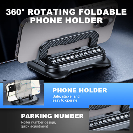 Support pour téléphone pliable et pivotant à 360°