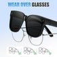 Lunettes de soleil compactes, pliables et empilables