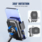Support anti-vibration pour téléphone portable pour moto et vélo