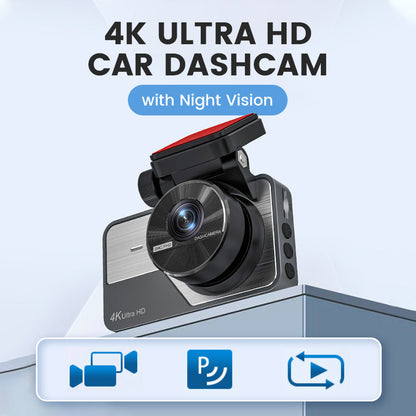 📹 50% DE RÉDUCTION ! ✨ Caméra Voiture 4K Double Objectif - Vision Nocturne et Enregistrement Haute Définition avec Connexion WiFi pour Surveillance Continue 🚗🔒
