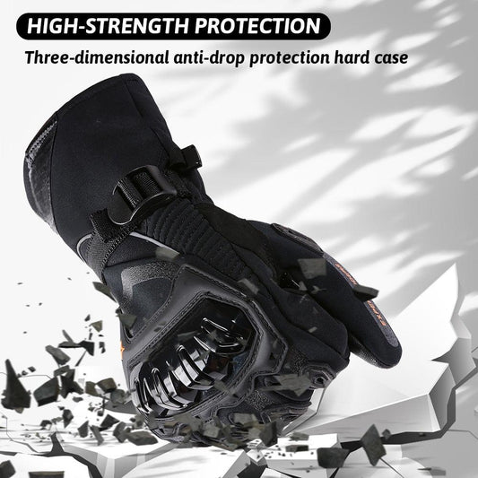 📢📢50 % de réduction ! Gants de moto chauds – Imperméables, coupe-vent & renforts en gel pour une adhérence maximale ! ❄️🧤