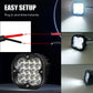 Lampe de travail automobile à 16 LED