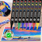 Kit de marqueurs aquarelle double couleur à double pointe