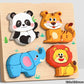 Puzzle 3D éducatif en bois