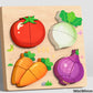 Puzzle 3D éducatif en bois