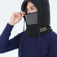 Cache-cou à capuche 3 en 1 avec protection auditive chaude