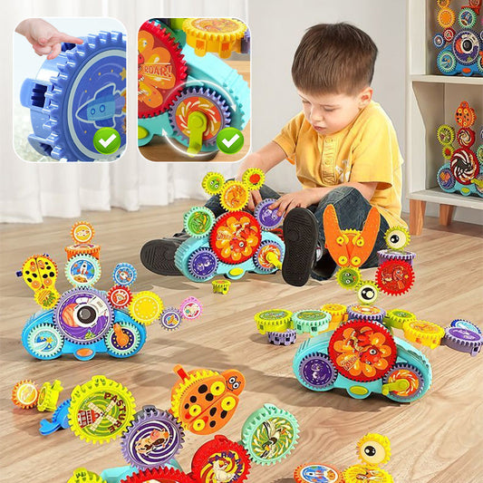 Jeu de construction électrique transformable