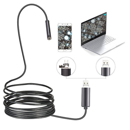 🔥Caméra endoscopique USB étanche 3 en 1 avec LED