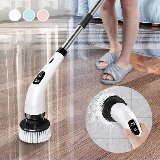 🔥Dernier jour de soldes 60 % DE RÉDUCTION⏰🧽Plus de 50 000 exemplaires vendus !💦Brosse de nettoyage électrique 9 en 1🏠Multifonctionnelle pour la maison
