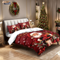⏳Spécial à durée limitée⏰Ensemble festif de housse de couette 3 pièces pour Noël🛏️❤️