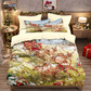 ⏳Spécial à durée limitée⏰Ensemble festif de housse de couette 3 pièces pour Noël🛏️❤️