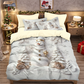 ⏳Spécial à durée limitée⏰Ensemble festif de housse de couette 3 pièces pour Noël🛏️❤️