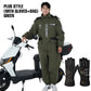 🔥 50% DE RÉDUCTION ! ✨ Combinaison Moto Hiver Épaisse - Tissu Oxford Imperméable, Taille Réglable, Protection contre le Vent et le Froid 🚴❄️