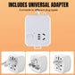 Adaptateur Universel et Multiprise avec  Arrêt Automatique