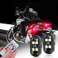 📢📢50 % DE RÉDUCTION !!⏰⏰Feu d'avertissement LED portable pour voiture avec télécommande