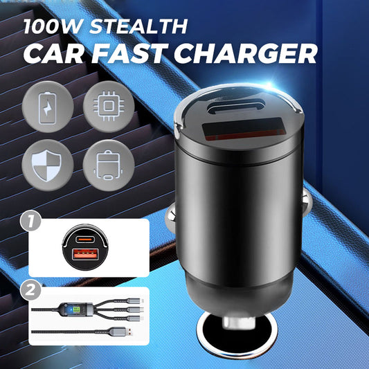 Chargeur rapide furtif pour voiture 100 W