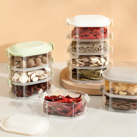 🎁50% de réduction 🥣 Boîte de rangement multicouche pour les épices