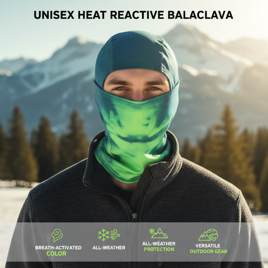🧣 50 % DE RÉDUCTION MAINTENANT ! ✨Cagoule unisexe thermosensible