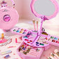 💖 50 % DE RÉDUCTION POUR UNE DURÉE LIMITÉE ! Kit de maquillage « Princesse » pour petites filles, ensemble de jouets cosmétiques lavables et sans danger avec trousse de rangement