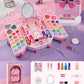 💖 50 % DE RÉDUCTION POUR UNE DURÉE LIMITÉE ! Kit de maquillage « Princesse » pour petites filles, ensemble de jouets cosmétiques lavables et sans danger avec trousse de rangement