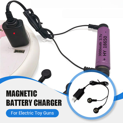 Chargeur de batterie magnétique pour pistolets électriques jouets