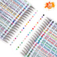 ⏳Spécial à durée limitée⏰Ensemble de stylos gel multicolores🎨🖋️