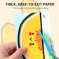 62PCS Fun Paper-Cut Set with Child-Safe Scissors