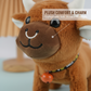 Vache en peluche électrique réaliste avec son