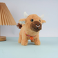 Vache en peluche électrique réaliste avec son