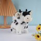 Vache en peluche électrique réaliste avec son