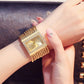 📢📢50 % de réduction ！✨Montre carrée pour femme avec quartz et strass